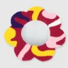 Espejo grande flor tejida