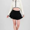 Falda Doble Olan Pretina Ancha