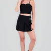 Falda mini detalle doble hevilla