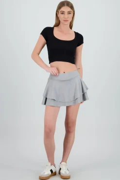 Falda mini olanes