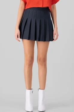 Falda Mini Plisada