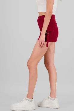 Falda short cargo