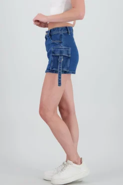 Falda short cargo