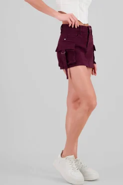 Falda short cargo