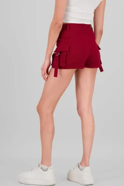 Falda short cargo