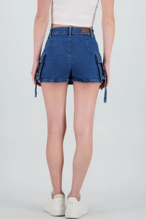 Falda short cargo