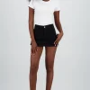 Falda short cargo 2 bolsas parche