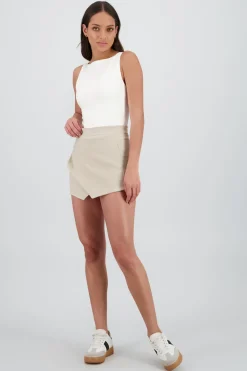 Falda Short Cruzada