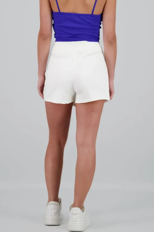 Falda short liso