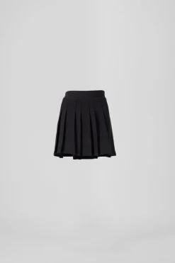 Falda tableada mini