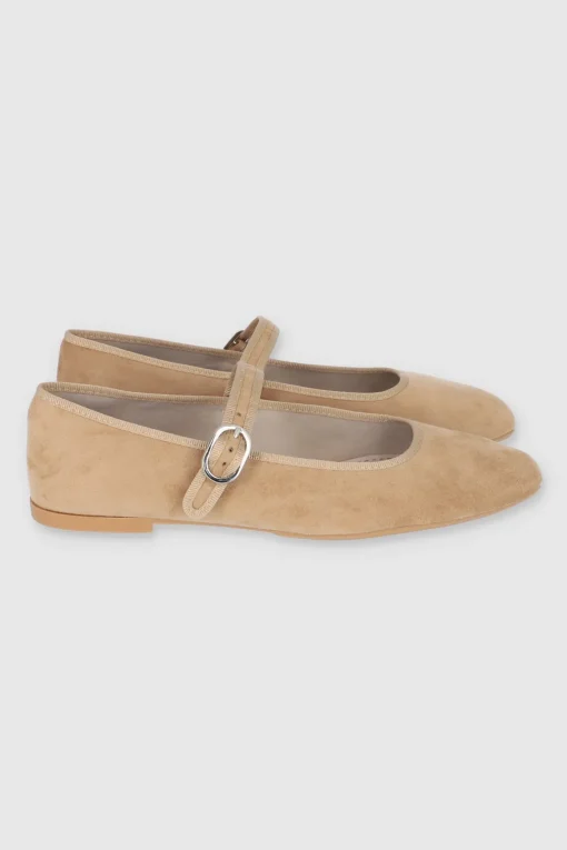 Flat mary jane contrastes bies