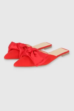 Flat mula pointy moño
