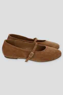 Flats mary jane suaves gamucina sencillos