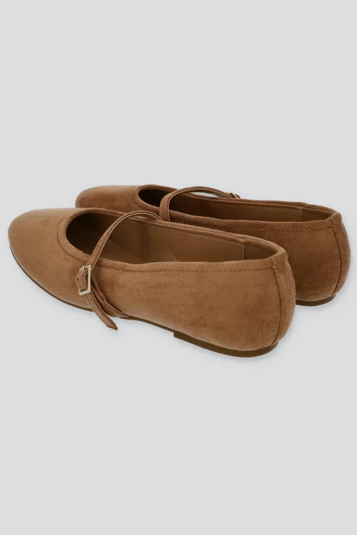 Flats mary jane suaves gamucina sencillos