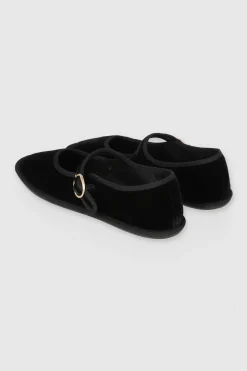 Flats Terciopelo Mary Jane