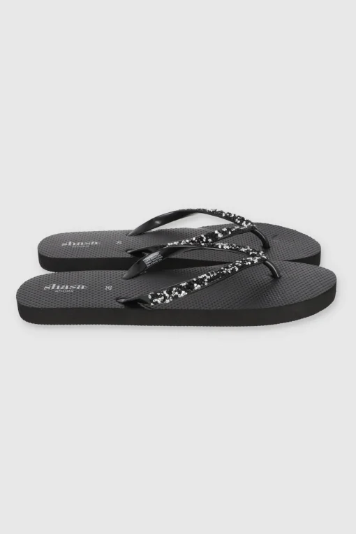 FLIP FLOP BRILLOS ROCA
