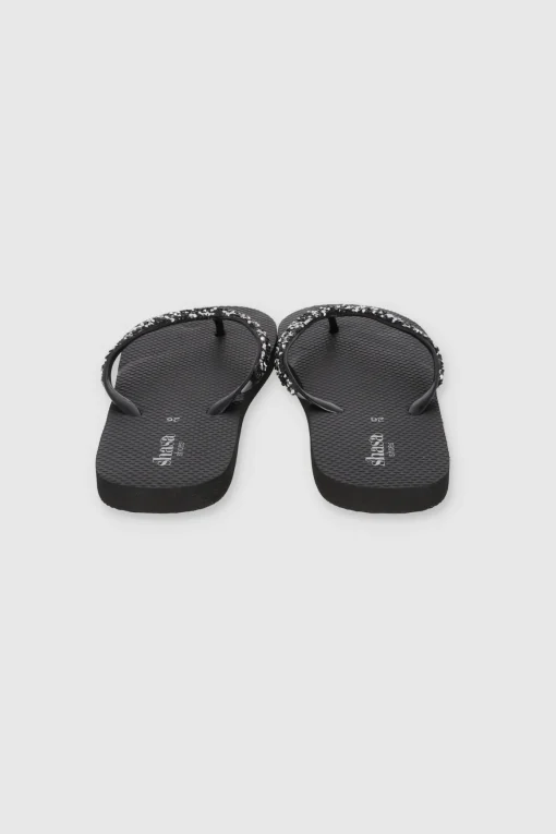 FLIP FLOP BRILLOS ROCA