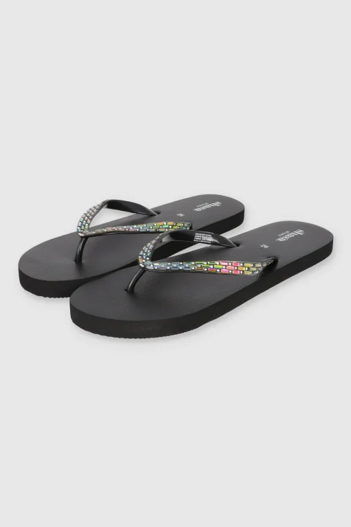 Flip Flop Chinela Brillos Piedras