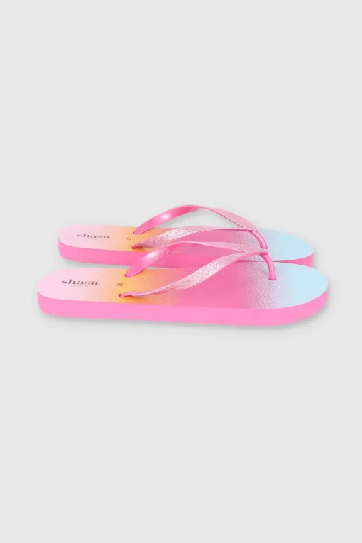 FLIP FLOP DEGRADADO GLITTER
