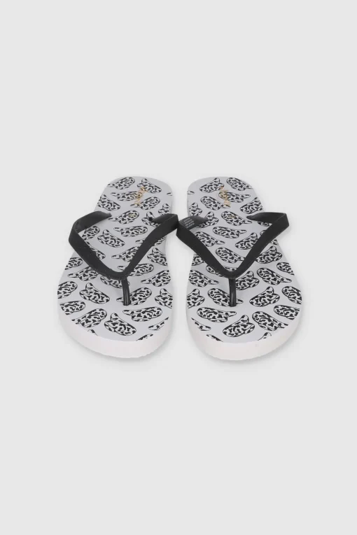 Flip flop estampado sombrero vaquero