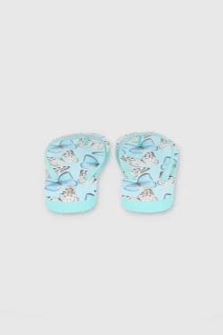 Flip Flop Mariposas Glitter