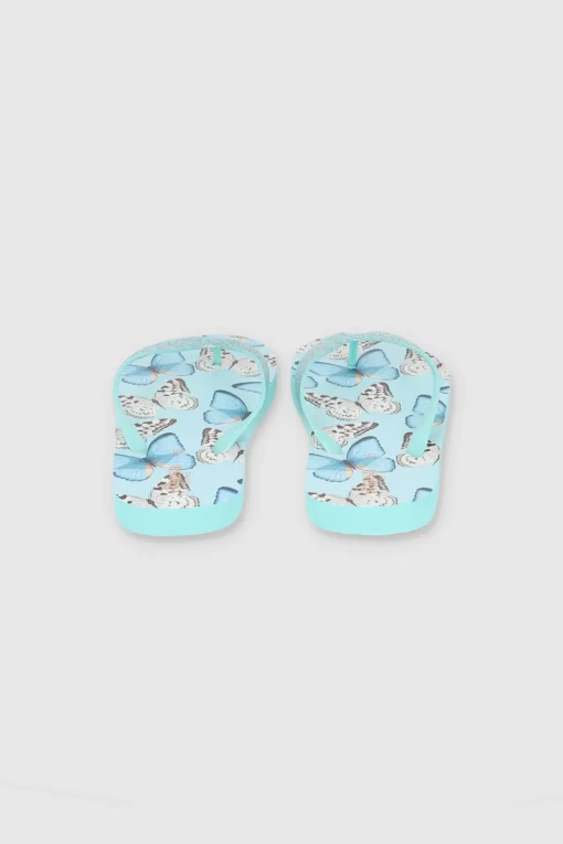 Flip Flop Mariposas Glitter
