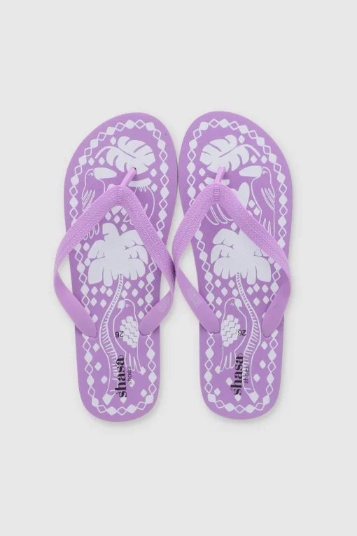 FLIP FLOP PRINT TUCAN
