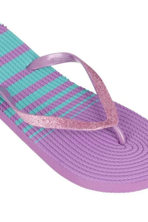 Flip flop textura bicolor