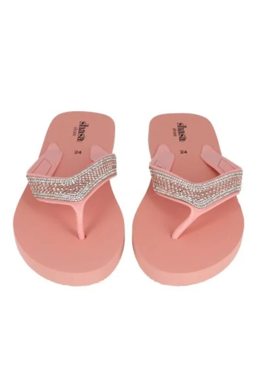 Flip flop tiras anchas brillos