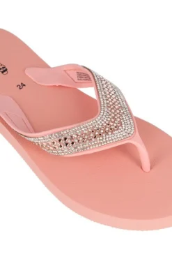 Flip flop tiras anchas brillos