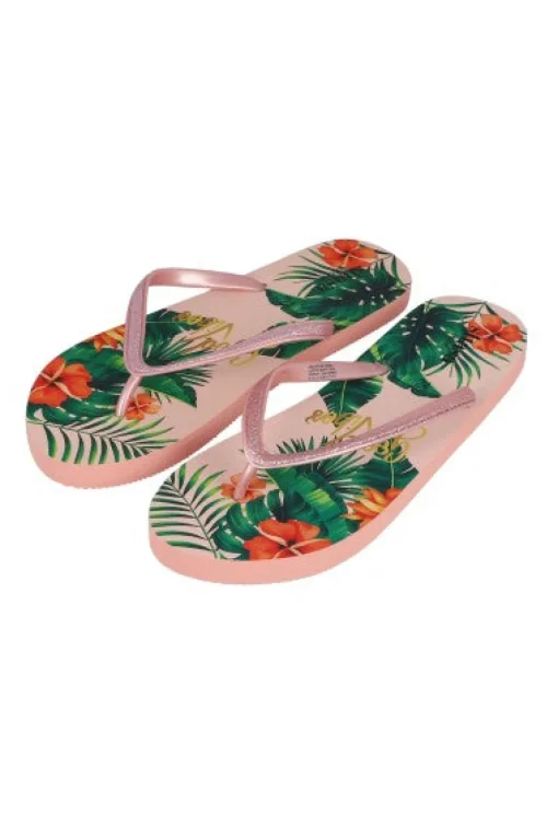 Flip flop tiras brillos Good Vibes