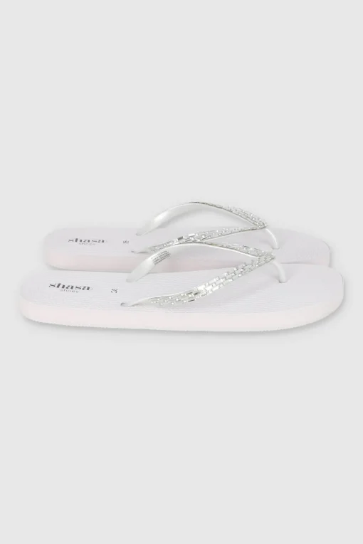 Flip Flops Brillos Rectángulo
