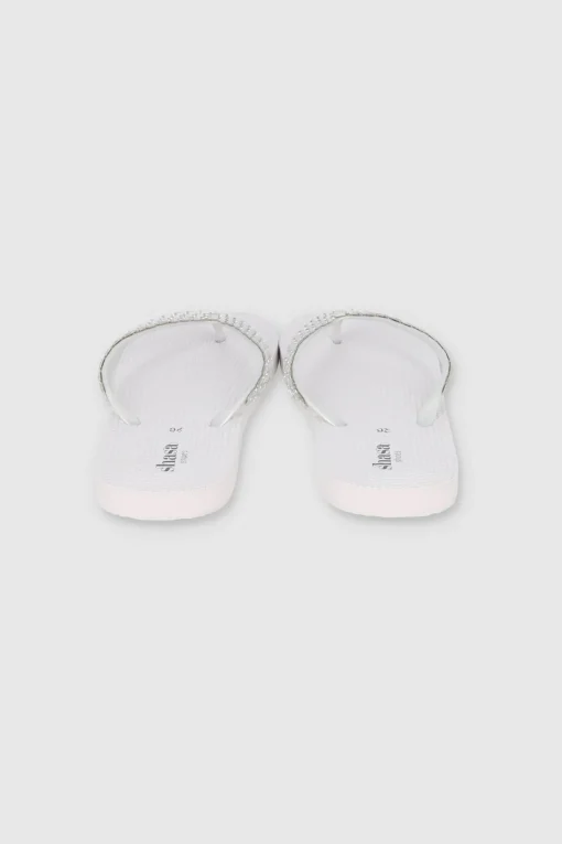 Flip Flops Brillos Rectángulo