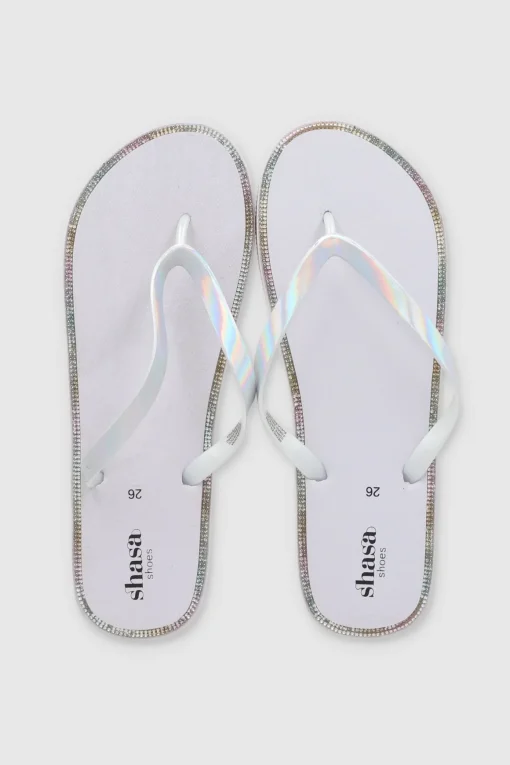 Flip Flops Iridiscentes Brillos