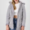Gabardina gorro jareta