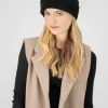 Gorro tejido trenzado pompón