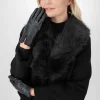 Guantes efecto piel interior suave