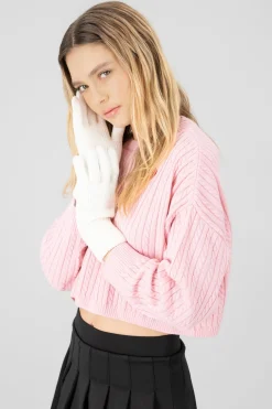 Guantes tejidos