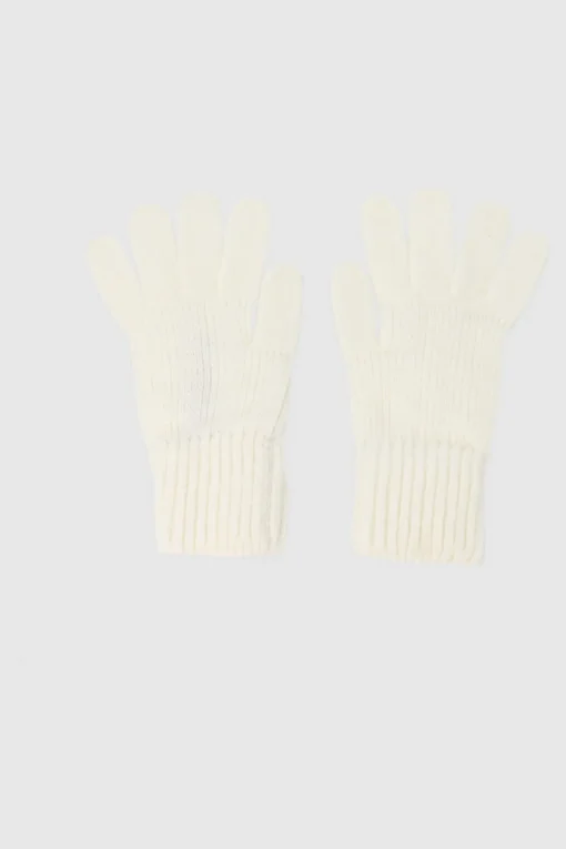 Guantes tejidos
