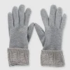 Guantes tejidos trenza