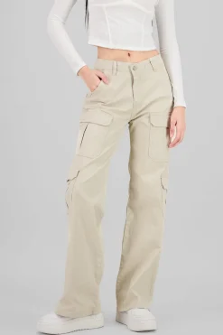 Jeans cargo recto