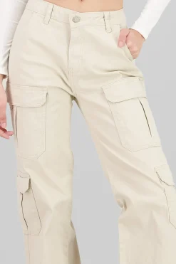 Jeans cargo recto