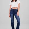 Jeans flare destrucción