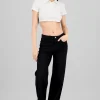 Jeans wide leg básicos