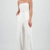 Jumpsuit liso con cinturon
