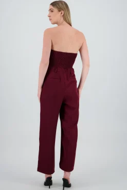 Jumpsuit strapples con botones