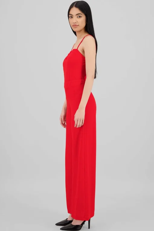 JUmpsuit tirantes detalle abertura escote