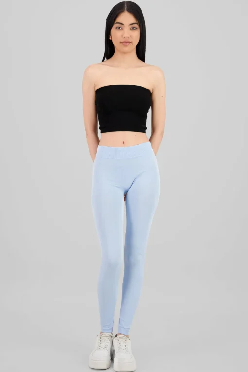 Leggings Seamless Cintura Media