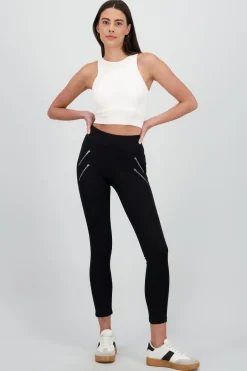 Leggins lisos detalle cierre