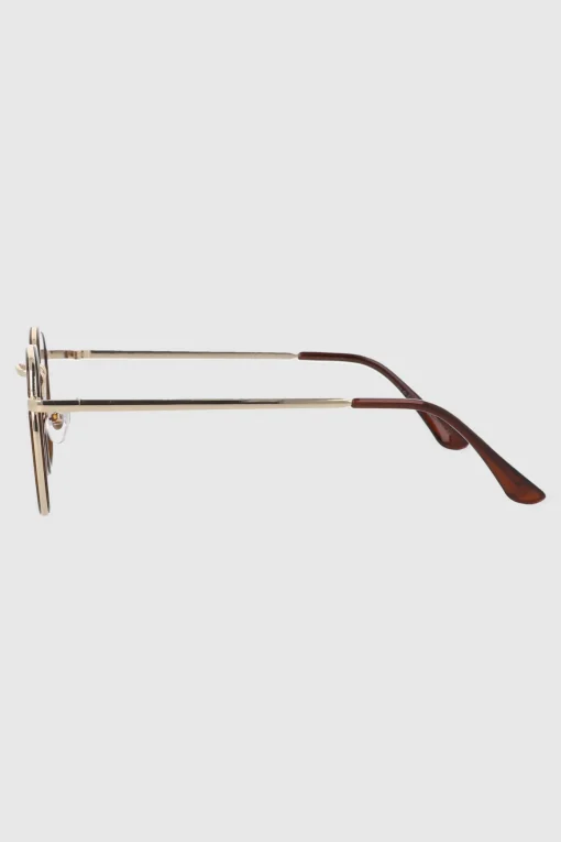 Lentes circulo borde oscuros